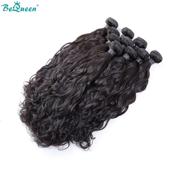 BeQueenWig 10A Brazilian Raw Virgin Hair BEQUEEN 10A Water Wave Virgin Hair Weave 100% Human Hair Extensions
