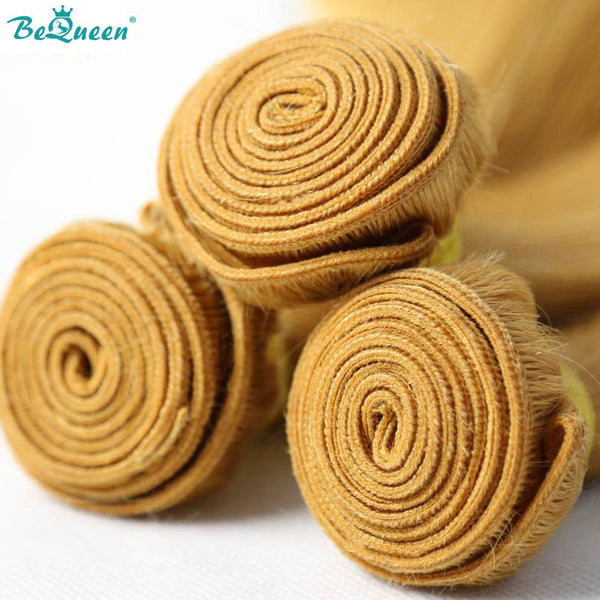 BeQueenWig Color Hair Bundles BEQUEEN 12A 3Pcs #144 Straight Best Virgin Human Hair Bundles