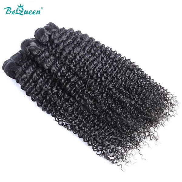 BeQueenWig 10A Hair Bundles BEQUEEN 3Pcs Curly Best Virgin Human Hair Bundles