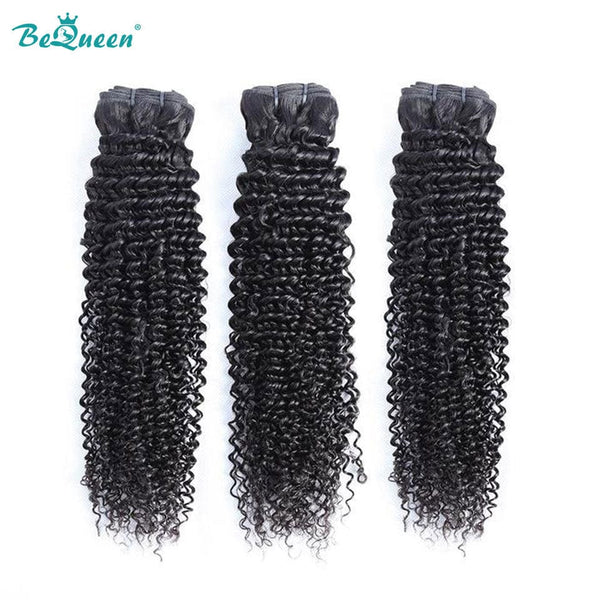 BeQueenWig 10A Hair Bundles BEQUEEN 3Pcs Curly Best Virgin Human Hair Bundles
