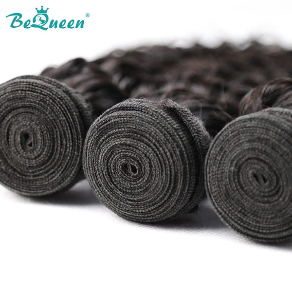 BeQueenWig 10A Hair Bundles BEQUEEN 3Pcs Deep Wave Best Virgin Human Hair Bundles
