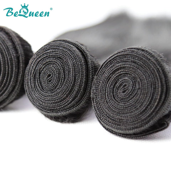 BeQueenWig 10A Hair Bundles BEQUEEN 3Pcs Straight Best Virgin Human Hair Bundles