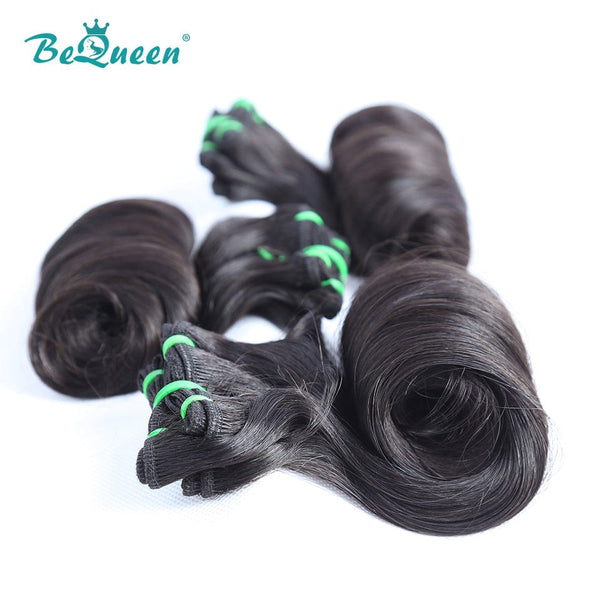 BeQueenWig Double Drawn Hair BEQUEEN Double Drawn 100% Virgin Hair Egg Curl Fumi Hair