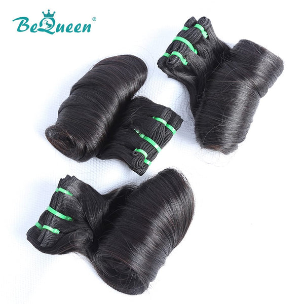 BeQueenWig Double Drawn Hair BEQUEEN Double Drawn 100% Virgin Hair Egg Curl Fumi Hair