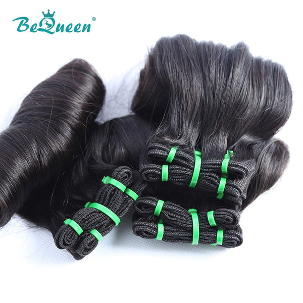 BeQueenWig Double Drawn Hair BEQUEEN Double Drawn 100% Virgin Hair Egg Curl Fumi Hair