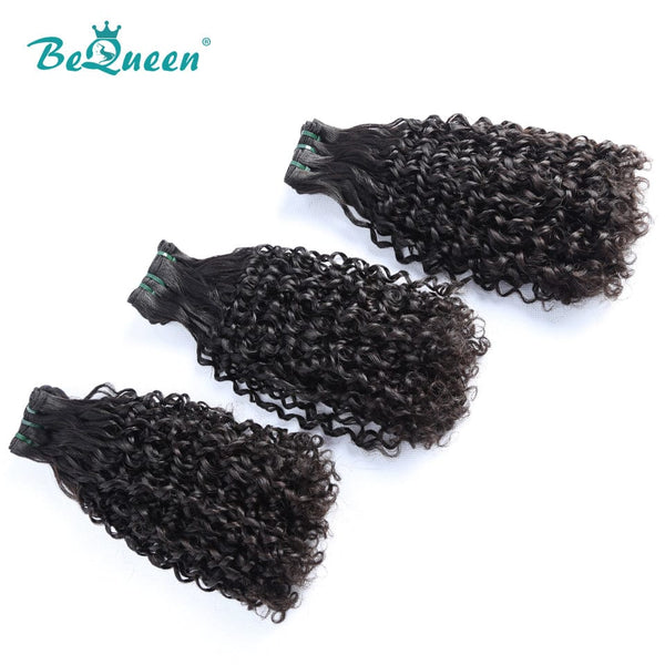 BeQueenWig Double Drawn Hair BEQUEEN Double Drawn 100% Virgin Hair Fumi Water Wave Hair Weave