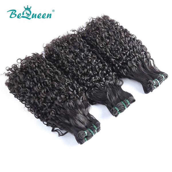 BeQueenWig Double Drawn Hair BEQUEEN Double Drawn 100% Virgin Hair Fumi Water Wave Hair Weave