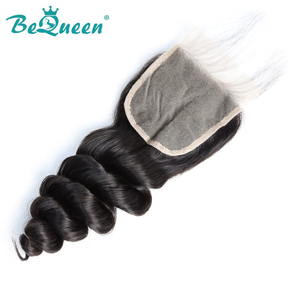 BeQueenWig BEQUUEN 100% Virgin Hair Loose Wave HD 4x4/ 5x5 Lace Closure