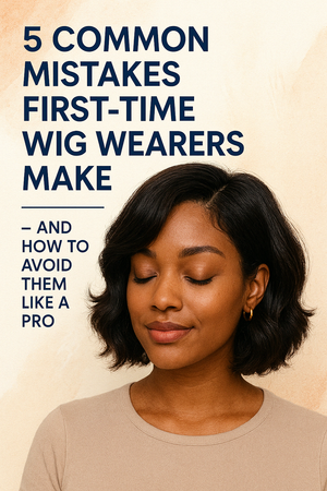 5 Common Mistakes First-Time Wig Wearers Make — And How to Avoid Them Like a Pro