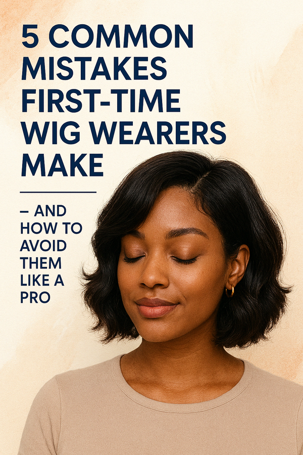 5 Common Mistakes First-Time Wig Wearers Make — And How to Avoid Them Like a Pro