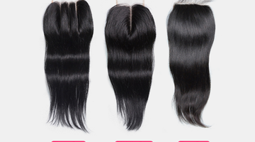 Free/Middle/Three Part Of Closure -- Bequeen wig Closure