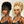 Bequeen Updo Natural Black Bangs Wig