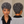Bequeen Salt&Pepper Finger Wave Short Cut Machine Made Wig