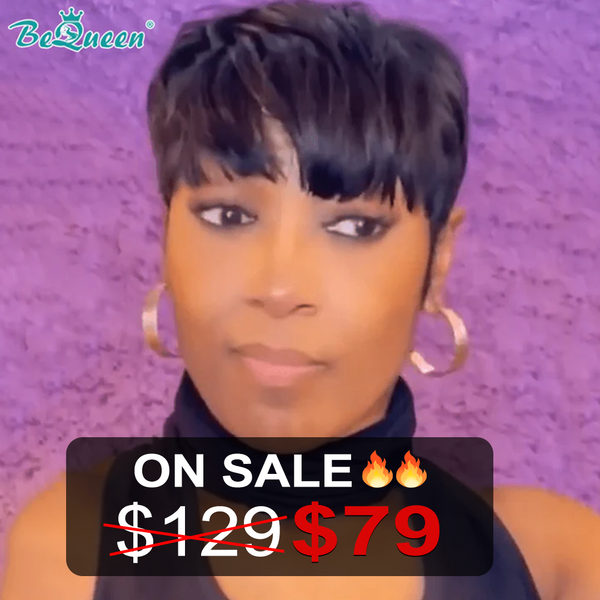 Bequeen Machine Made Fashion Short Wig (USA)