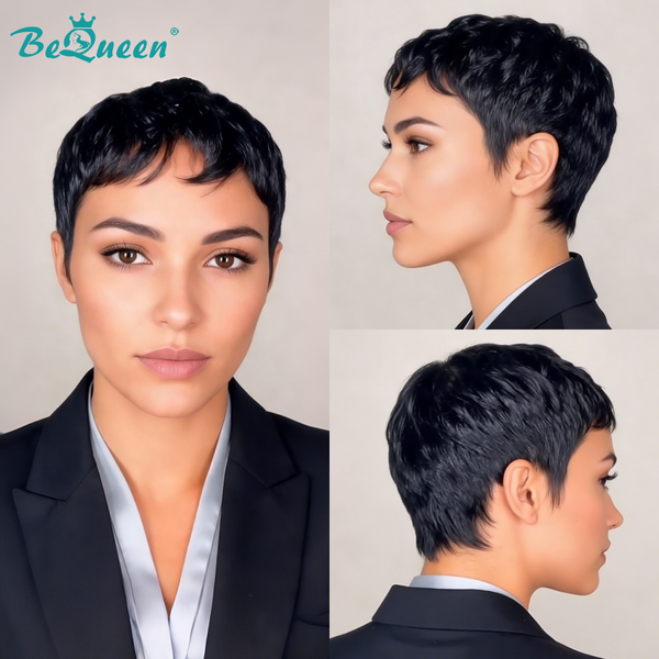 Bequeen Pixie Cut Wig Special Style-2