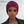 Bequeen Purple Short Bang Pixie Cut Wig