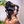 BeQueen Black Braid-Up Frontal Lace Wig