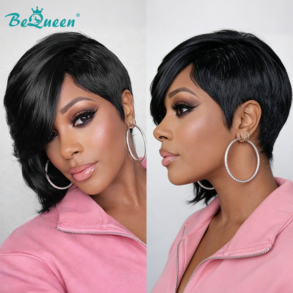Bequeen Sexy Side Part Pixie Lace Wig-1