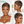 Bequeen Ombre Blonde Glueless Short Cut Pixie Wig
