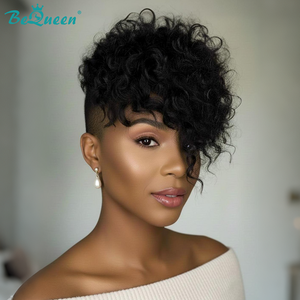 Bequeen Vintage 1B Curly Style Topper