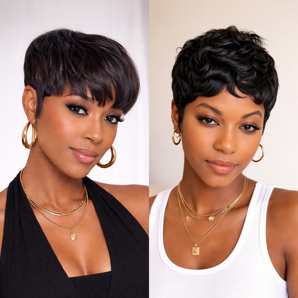 Bequeen Machine Made Fashion Short Wig