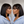 BEQUEEN 1B Straight Machine Made Wig With Bangs