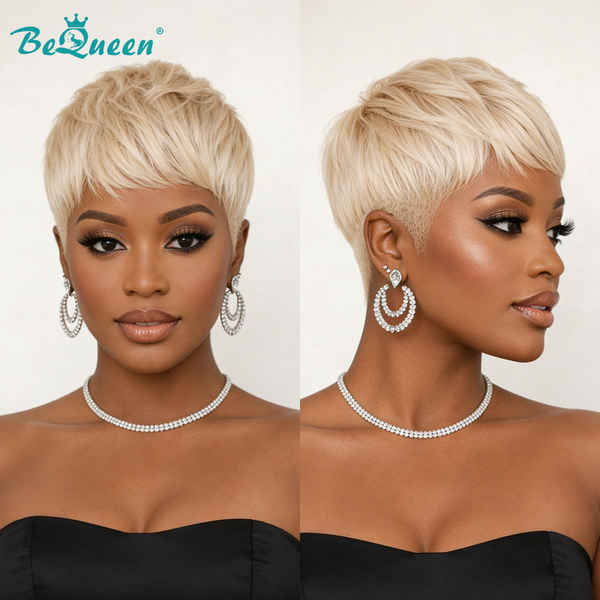 Bequeen Sexy Blonde Machine Made Topper
