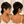 Bequeen Pretty Two Colors Machine Made Mullet Wig