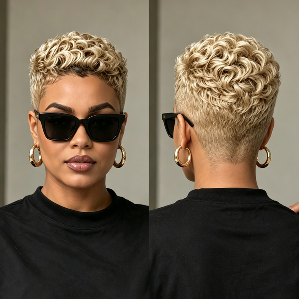 Bequeen Salt & Pepper Glueless Topper Unit 100% Human Hair