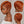 Bequeen 100% Human Hair Orange Side Part Full Lace Wig
