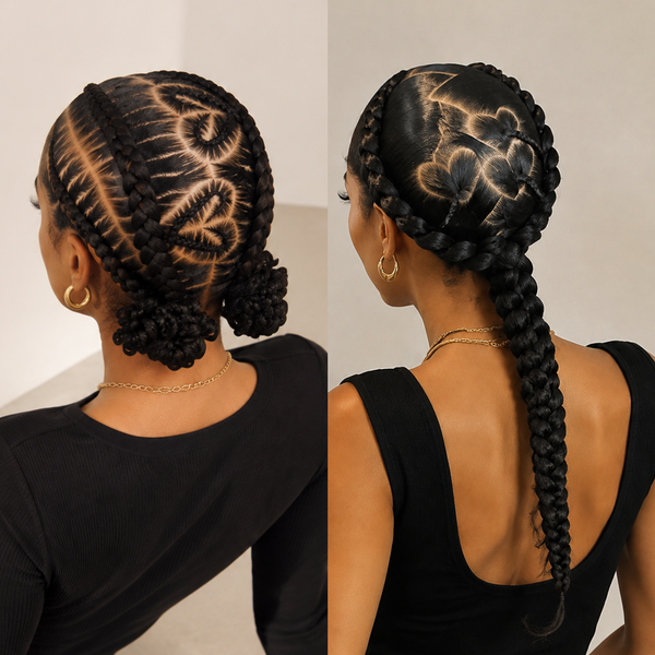 Bequeen Cute Full Lace 100% Human Hair Braid-1
