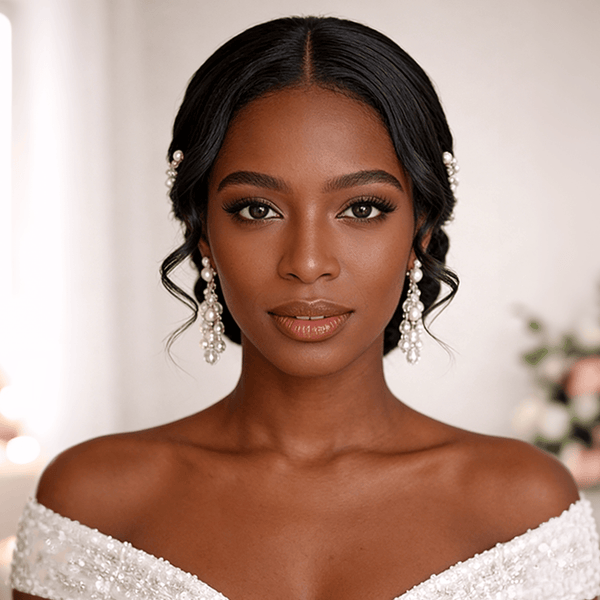 BeQueen Wig WEDDING WIG Bequeen Elegant Chignon Updo Wedding Wig-1
