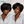 Bequeen Natrual Black Short Fashion Pixie Style Wig