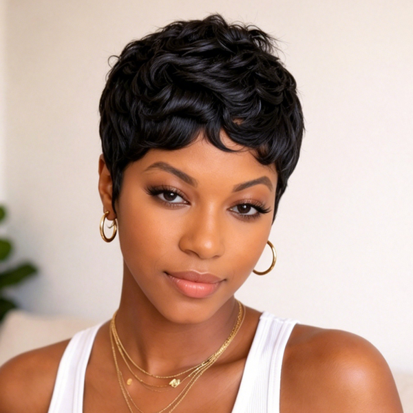 Bequeen Pixie Cut Wig Special Style
