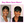 Bequeen Pixie Cut Brown Color Machine Made Wig