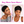 Bequeen Short Cut Machine Made Short Wig