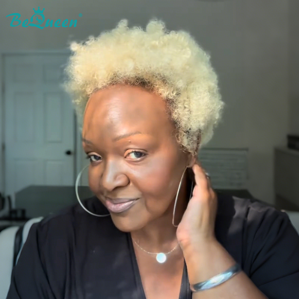 Bequeen 613 Afro Fluffy Short Cut Wig