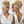 BeQueen 613 Blonde Two Side-Swept Chignon Bridal-1