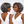 Bequeen Salt and pepper Fashion Bob Lace Wig