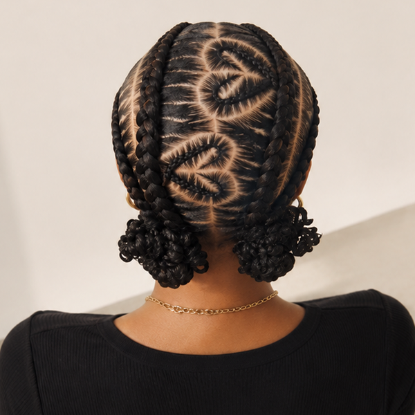 Bequeen Cute Full Lace 100% Human Hair Braid-1