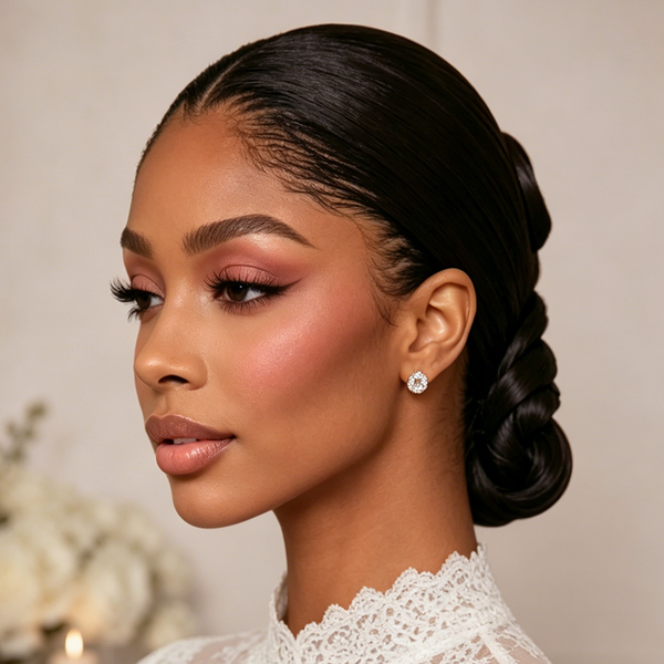 Bequeen Dream Bun Braided Wedding Wig