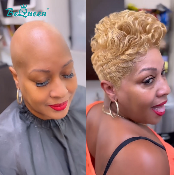 Bequeen Amber Waves Pixie Lace Wig-1