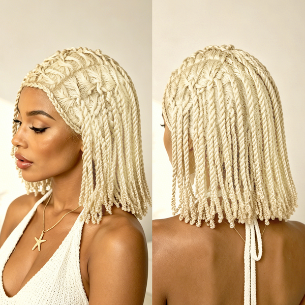 Bequeen Fashion Siren Blonde Braid Full Lace Wig