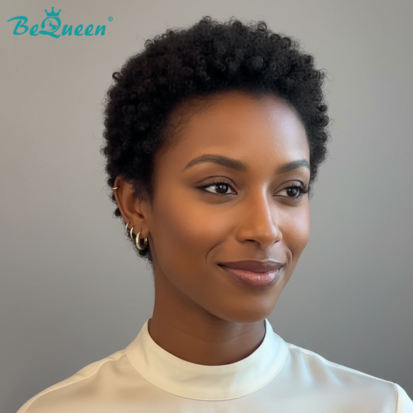 Bequeen Short Cut Elegance Pixie Lace Wig-2