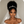 Bequeen Black Curly Updo Bun Wedding Wig