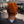 Bequeen Sunset Dark Orange Wave Pixie Wig