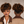 Bequeen Brown Machine Made Deep Wave Topper Unit 100% Human Hair