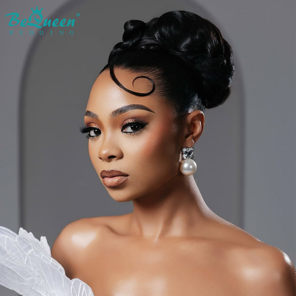 Bequeen Romantic Wedding Wig-4