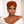 Bequeen Sunset Dark Orange Wave Pixie Wig