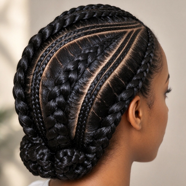 Bequeen Fashion Cute Special Braid Full Lace Wig-1